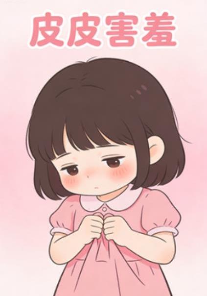 皮皮害羞