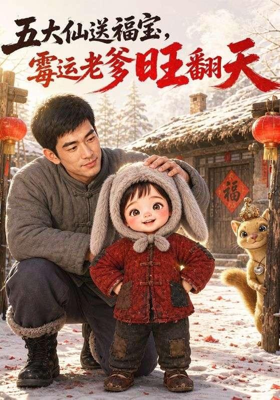 五大仙送福宝，霉运老爹旺翻天