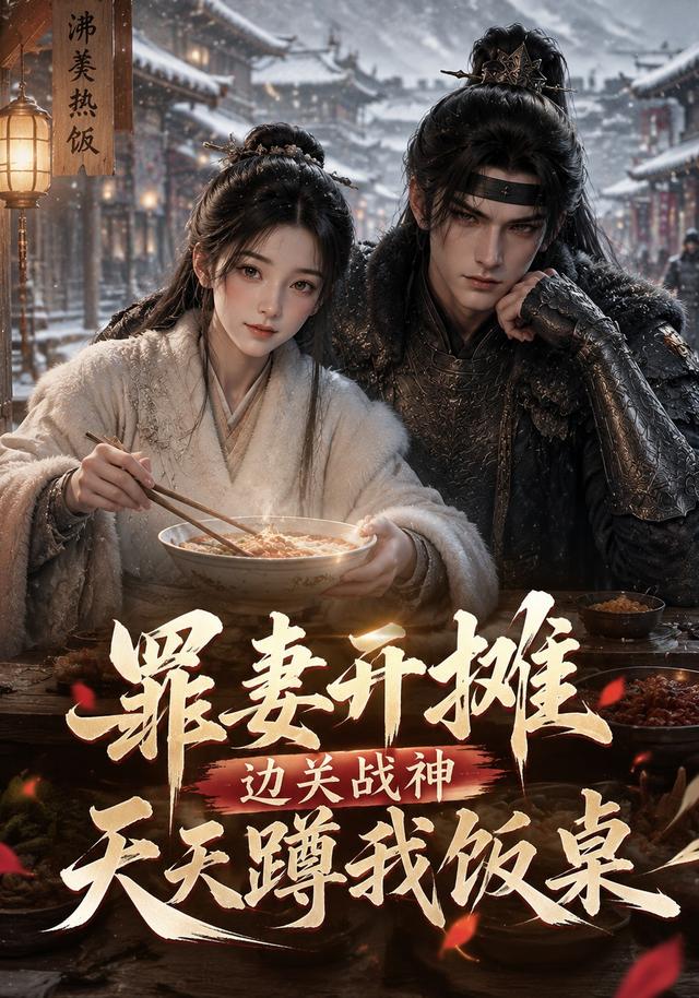 罪妻开摊：边关战神天天蹲我饭桌 cover