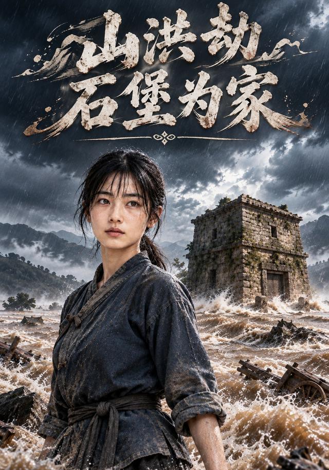 山洪劫石堡为家