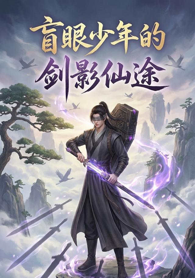 盲眼少年的剑影仙途封面图