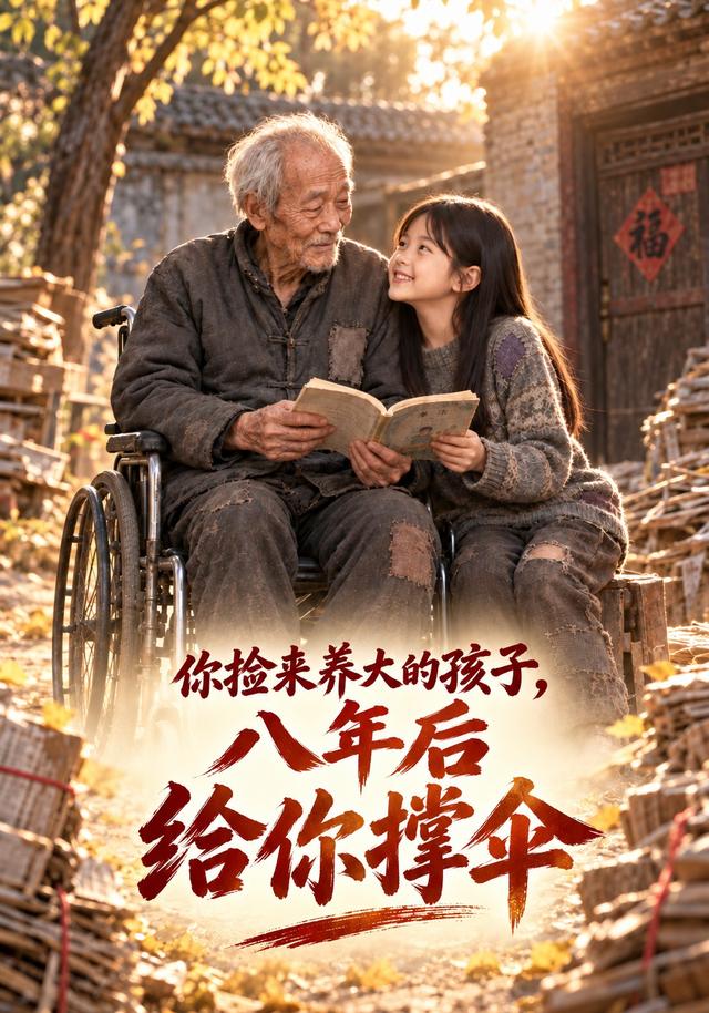 你捡来养大的孩子，八年后给你撑伞