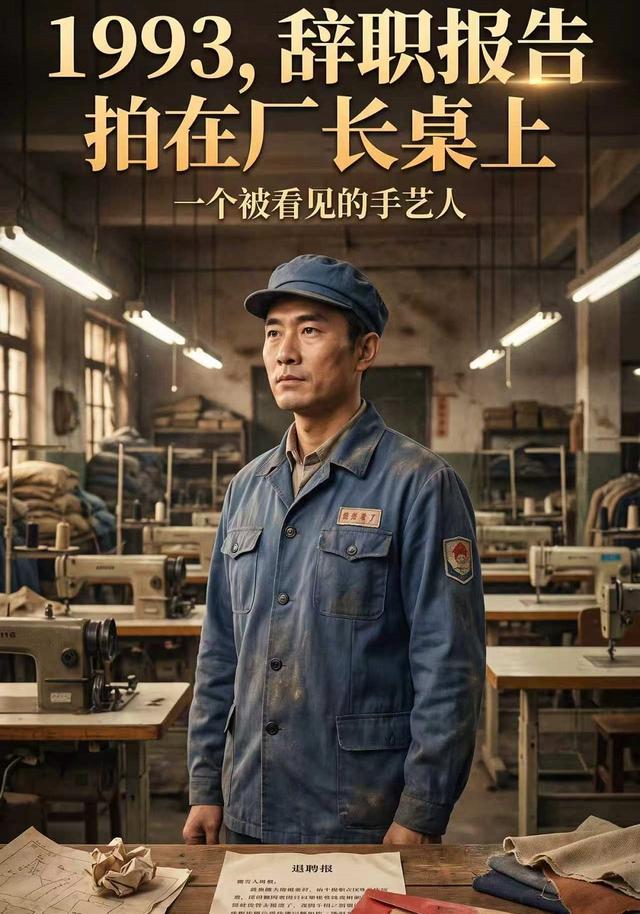 1993，辞职报告拍在厂长桌上