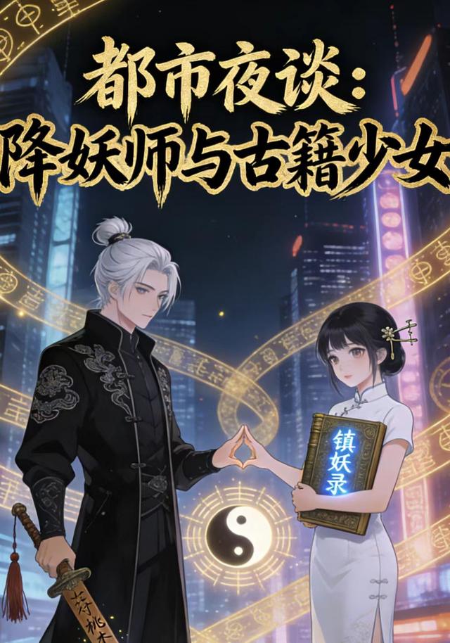 都市夜谈：降妖师与古籍少女封面图