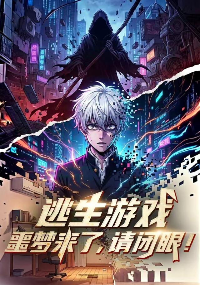 逃生游戏:噩梦来了，请闭眼!