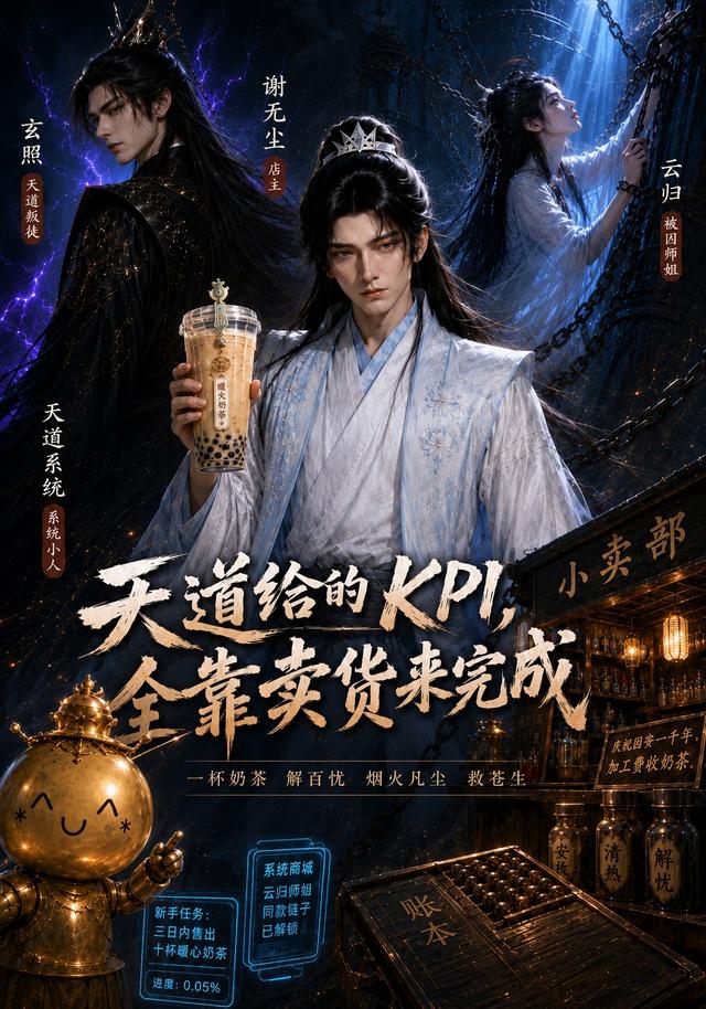 天道给的KPI，全靠卖货来完成 cover