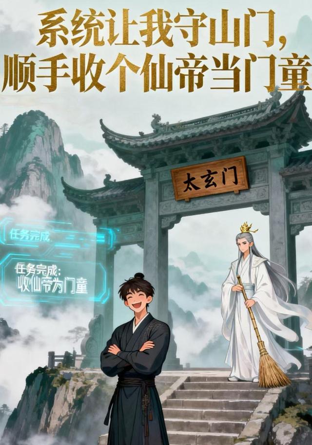 系统让我守山门，我顺手收了仙帝当门童封面图