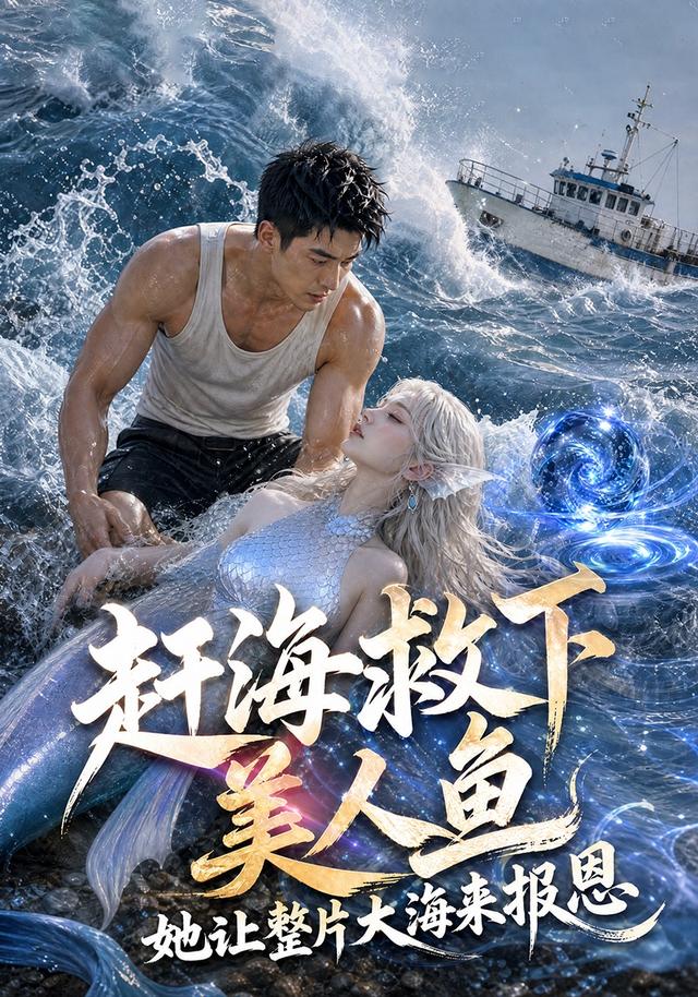 赶海救下美人鱼，她让整片大海来报恩