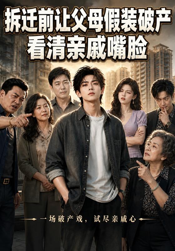 拆迁前让父母假装破产看清亲戚嘴脸