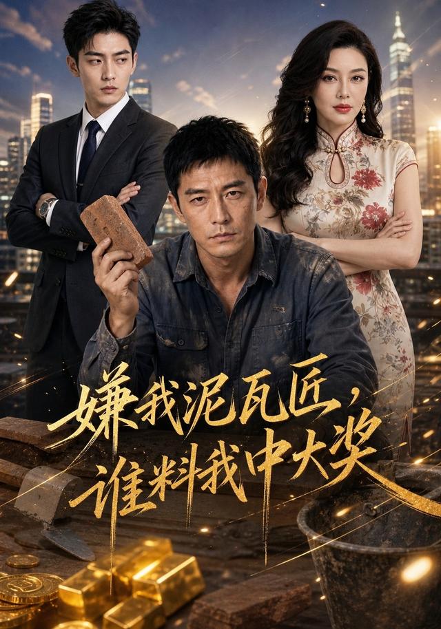 嫌我泥瓦匠，谁料我中大奖