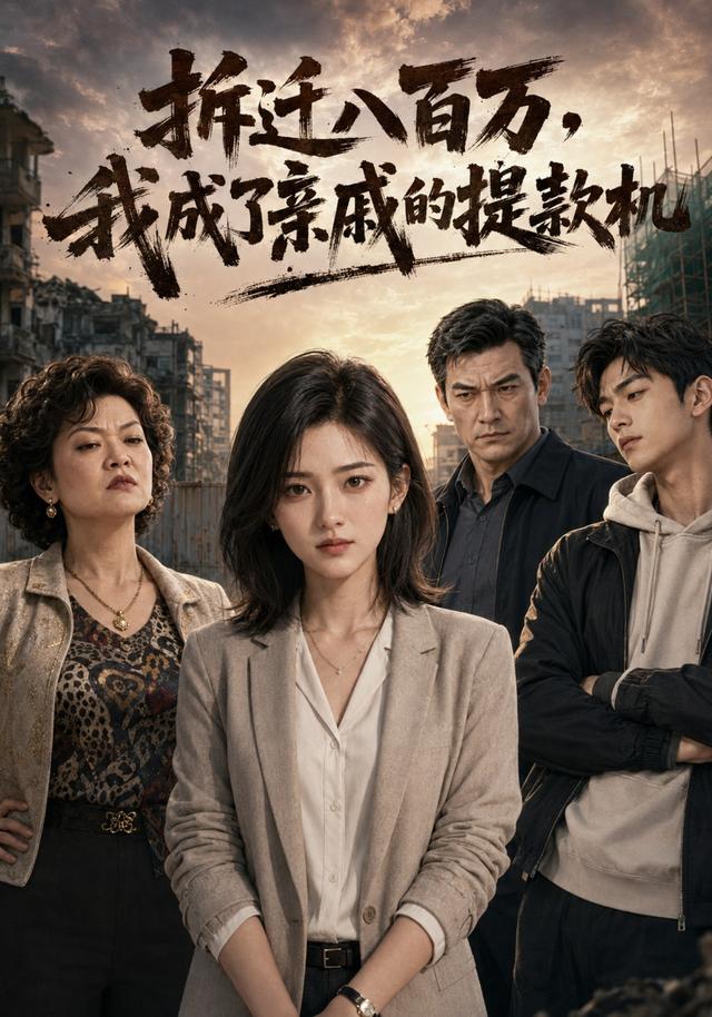 拆迁八百万，我成了亲戚的提款机 cover