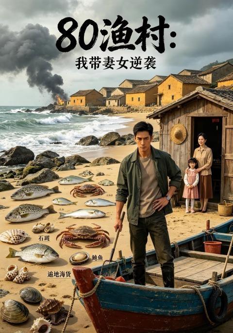 80渔村：我带妻女逆袭 cover
