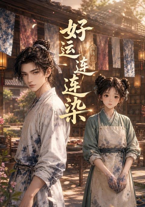 好运连连染 cover