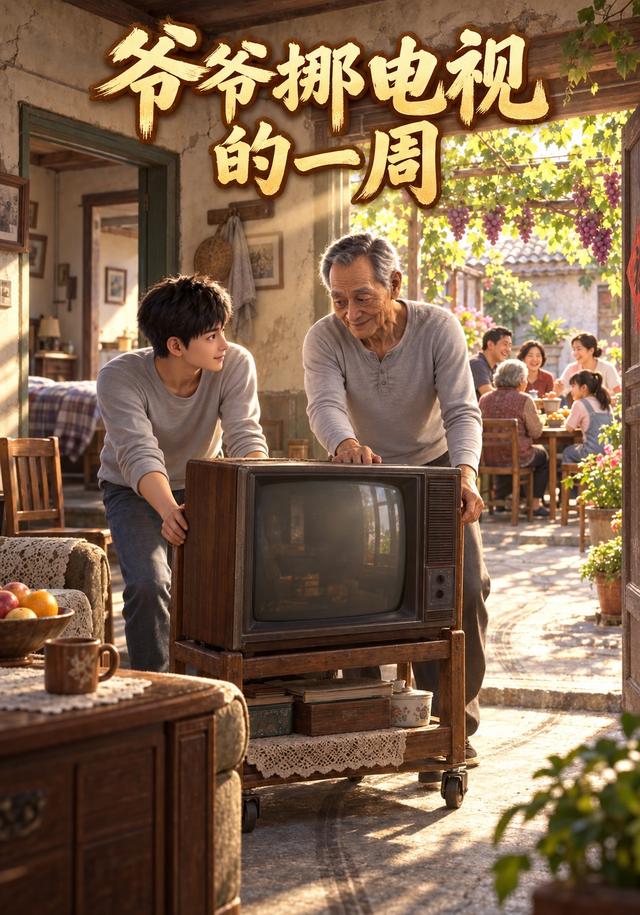 爷爷挪电视的一周 cover