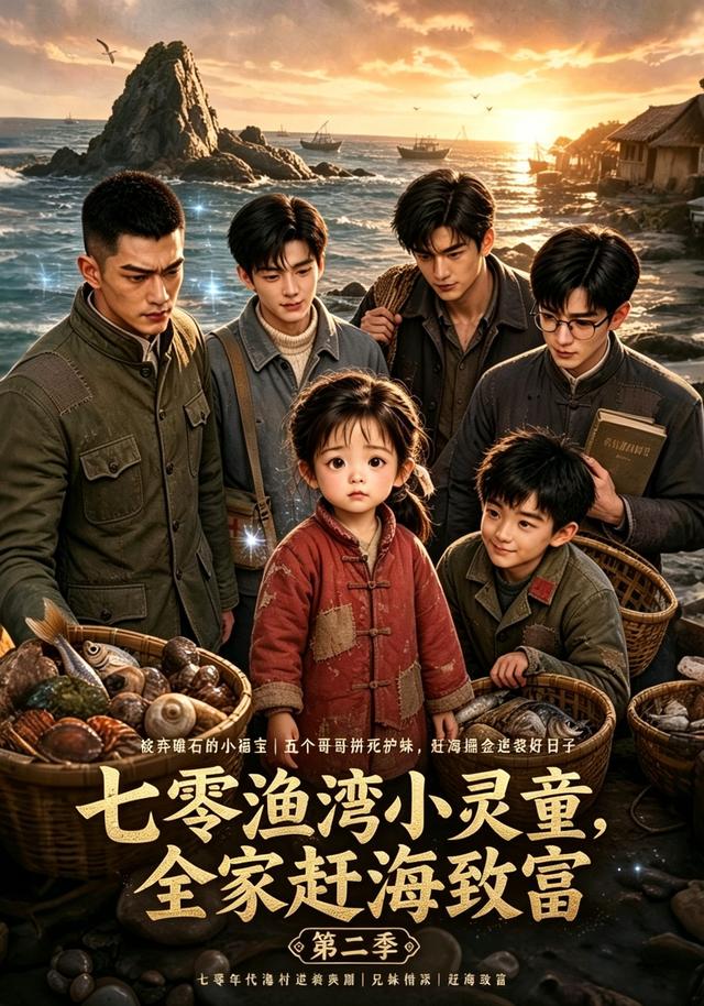七零渔湾小灵童，全家赶海致富第二季 cover