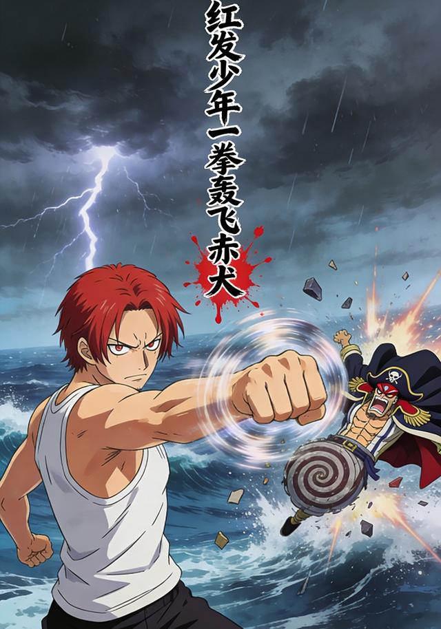 红发少年一拳轰飞赤犬