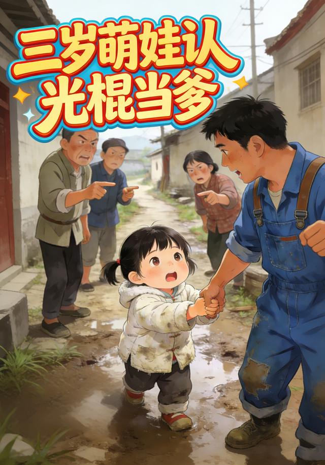三岁萌娃认光棍当爹