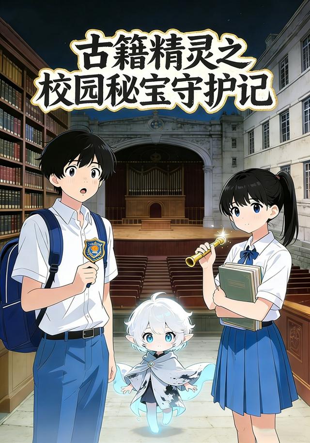 古籍精灵之校园秘宝守护记封面图
