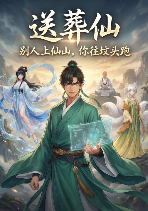 送葬仙，别人上仙山，你往坟头跑