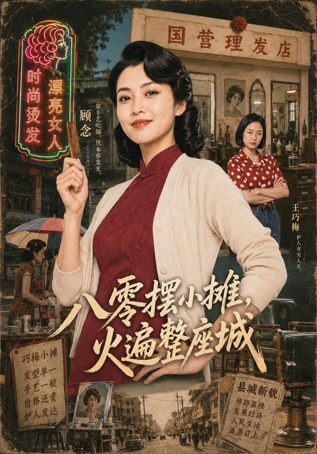 八零摆小摊，火遍整座城