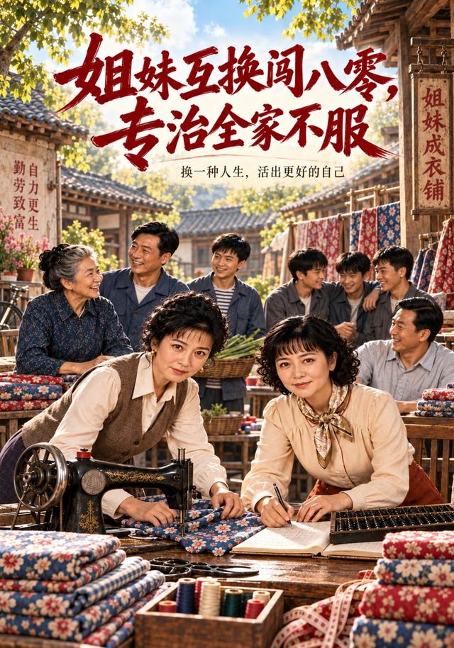姐妹互换闯八零，专治全家不服 cover