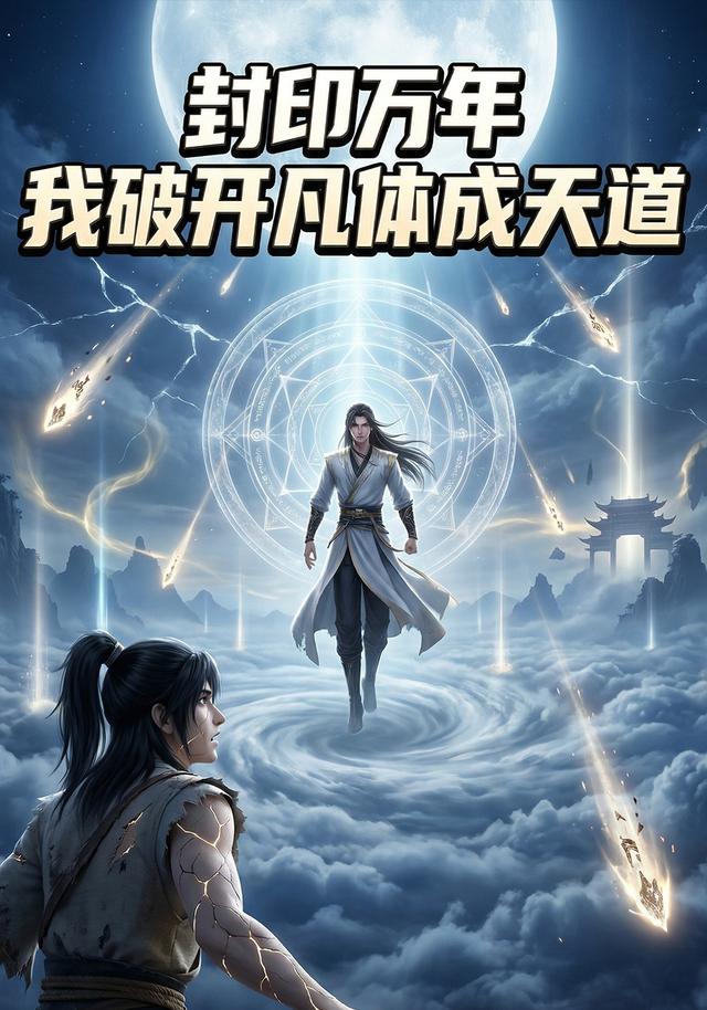 封印万年，我破开凡体成天道封面图