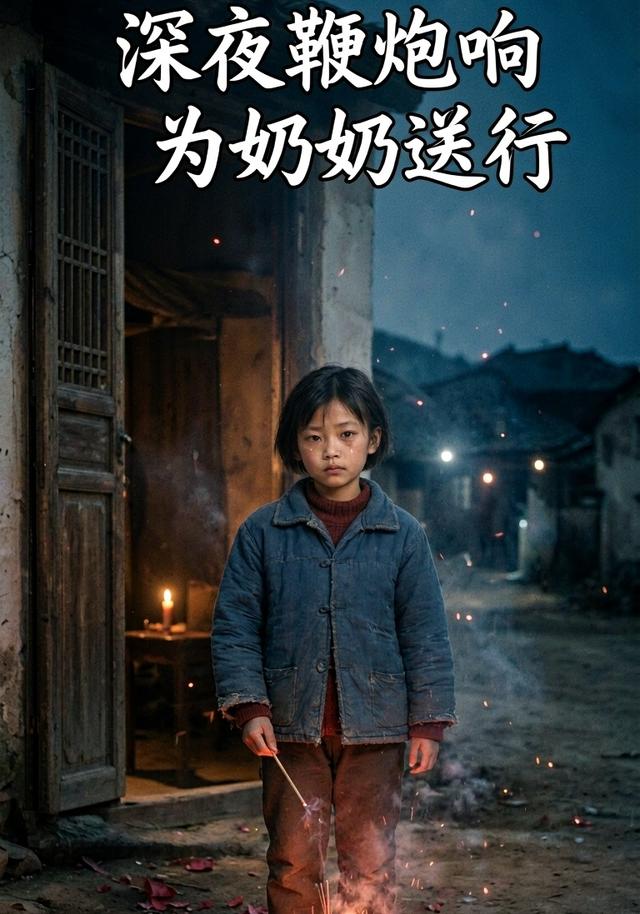 《深夜鞭炮响，为奶奶送行》作品海报