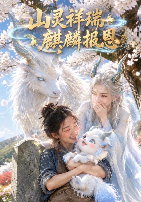 山灵祥瑞麒麟报恩封面