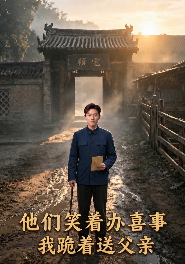 他们笑着办喜事，我跪着送父亲