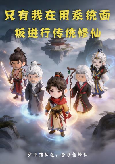 只有我在用系统面板进行传统修仙