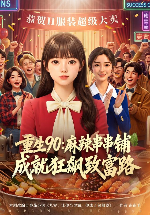 重生90：麻辣串串铺成就狂飙致富路 cover
