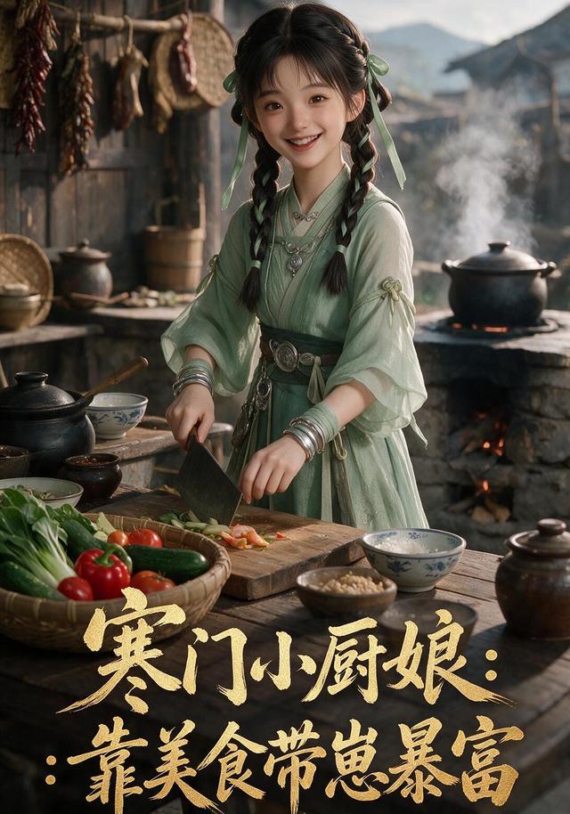 寒门小厨娘：靠美食带崽暴富 cover