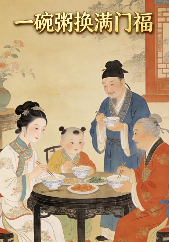 一碗粥换满门福