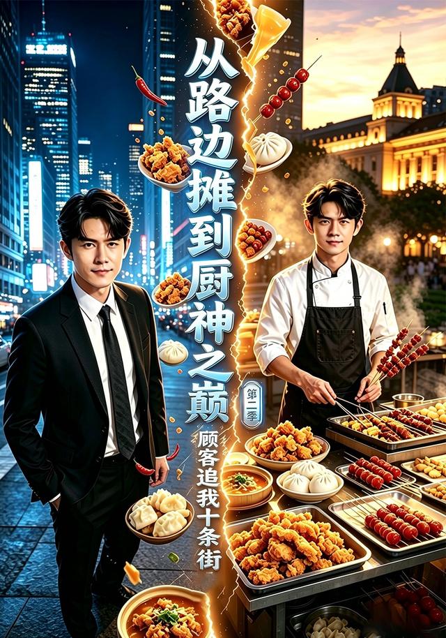 从路边摊到厨神之巅，顾客追我十条街第二季 cover