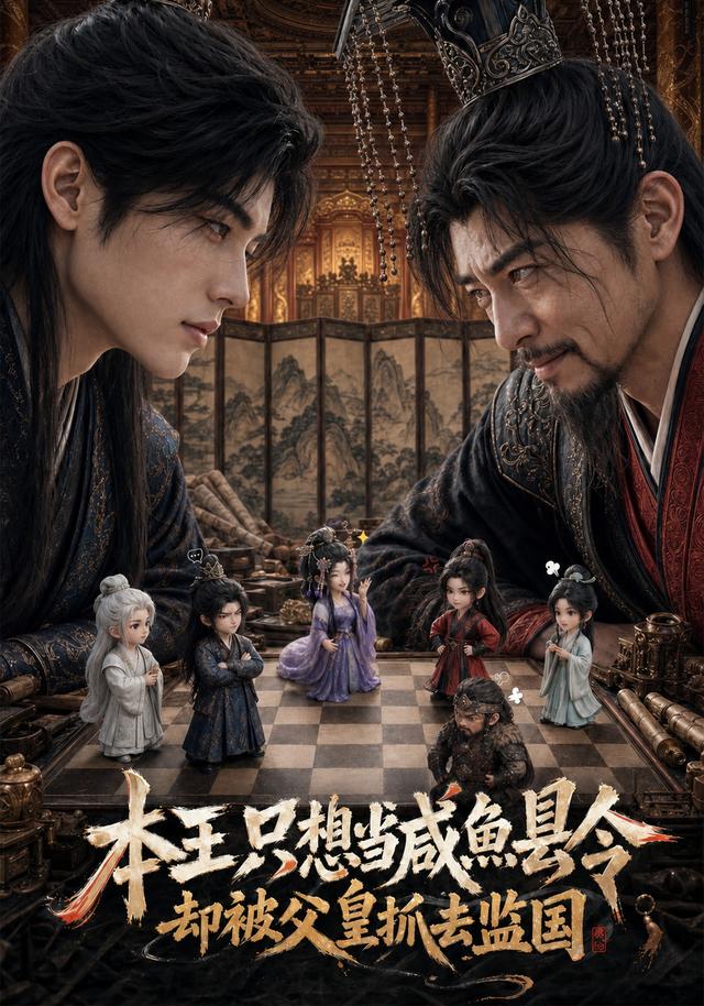 本王只想当咸鱼县令，却被父皇抓去监国 cover
