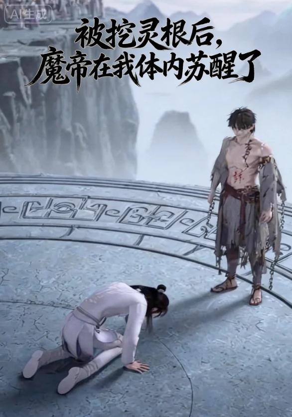 被挖灵根后，魔帝在我体内苏醒了封面图