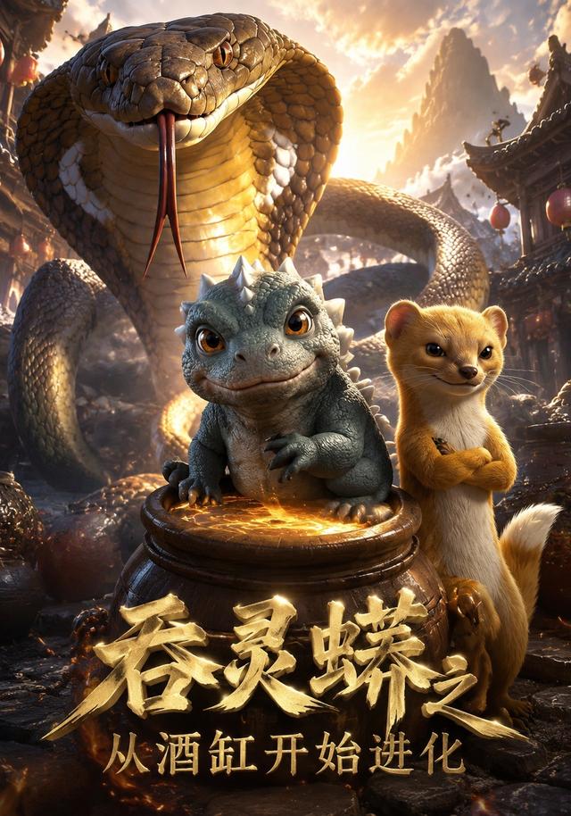 吞灵蟒之从酒缸开始进化 cover