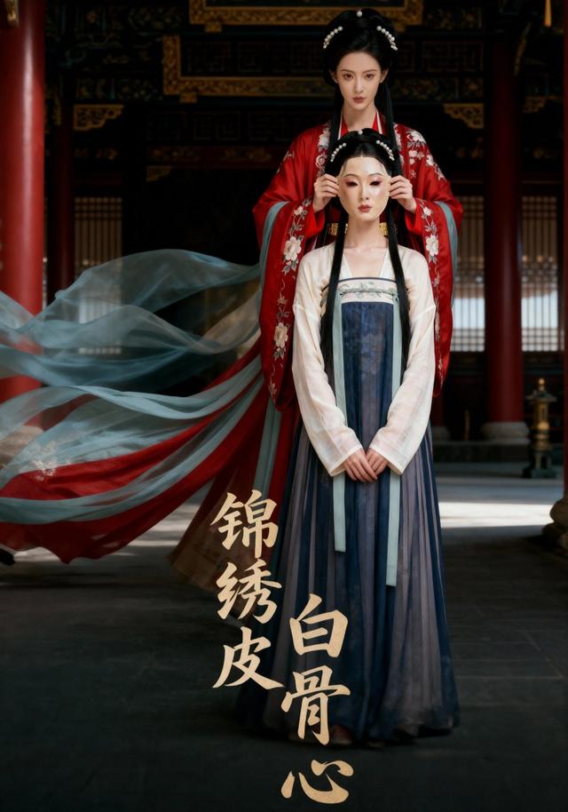 锦绣皮，白骨心封面图