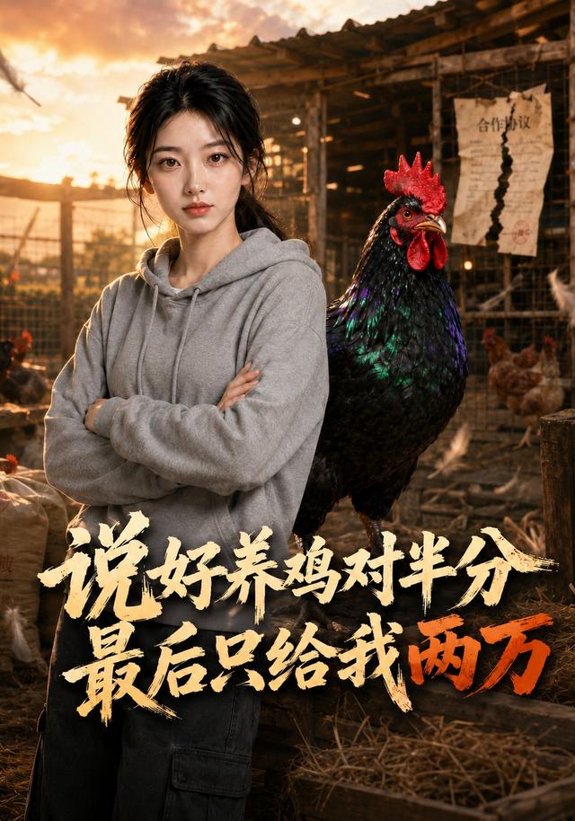 说好养鸡对半分，最后只给我两万