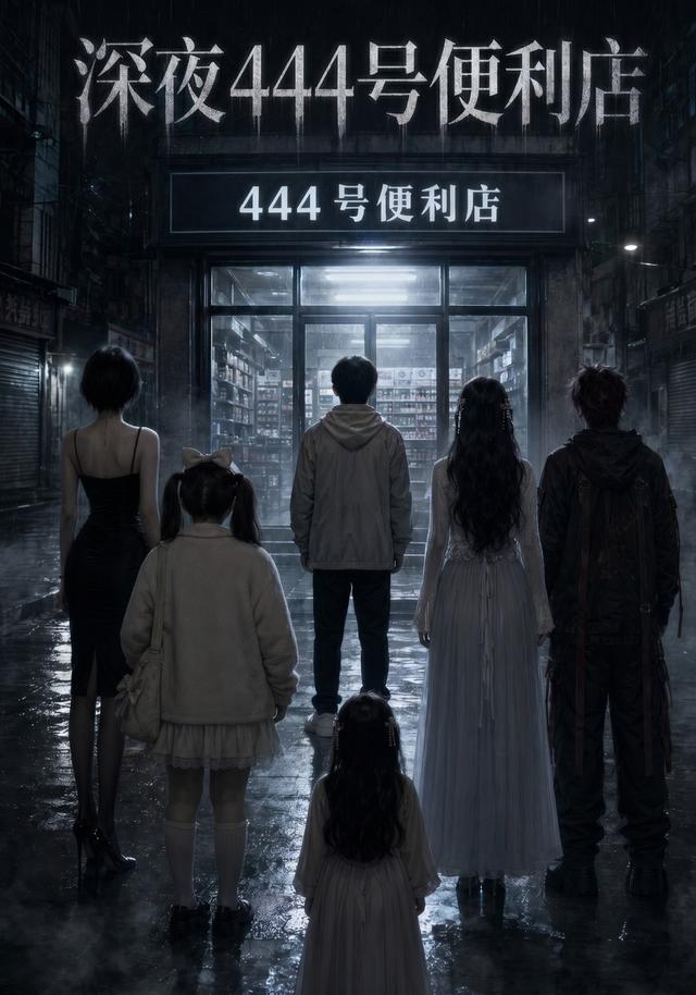 深夜444号便利店封面