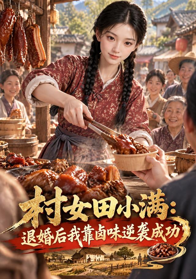 村女田小满：退婚后我靠卤味逆袭成功 cover
