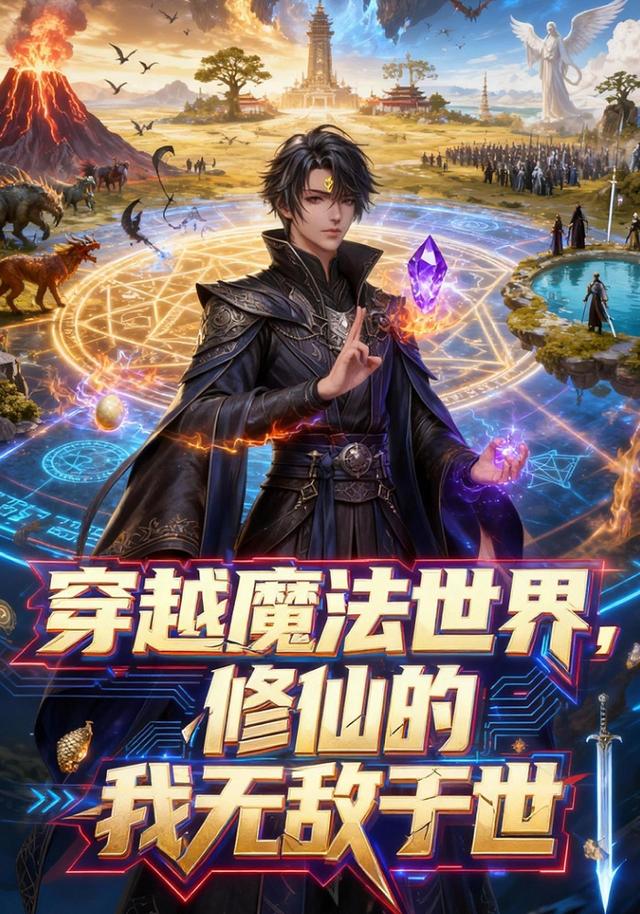 穿越魔法世界，修仙的我⽆敌于世封面图