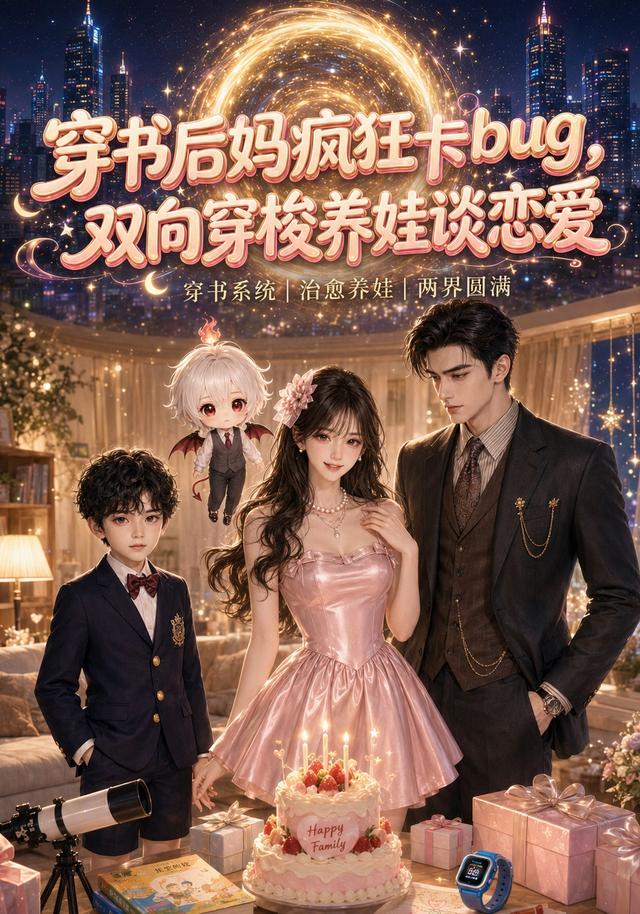穿书后妈疯狂卡bug，双向穿梭养娃谈恋爱 cover