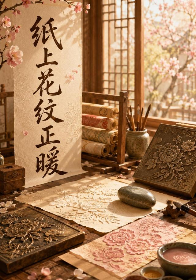 纸上花纹正暖 cover