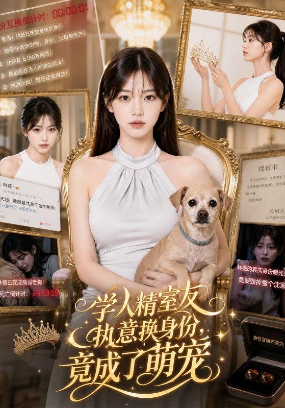 学人精室友执意换身份，竟成了萌宠 cover