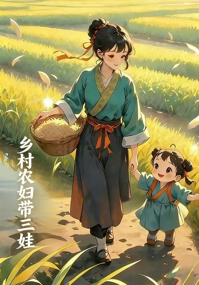乡村农妇带三娃封面图