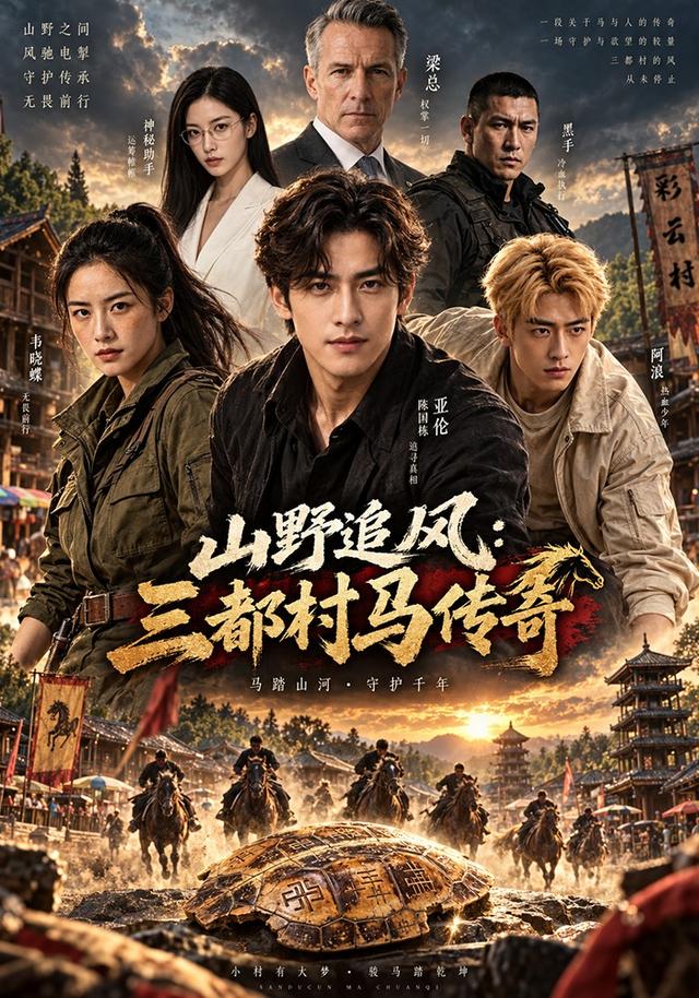 山野追风：三都村马传奇 cover