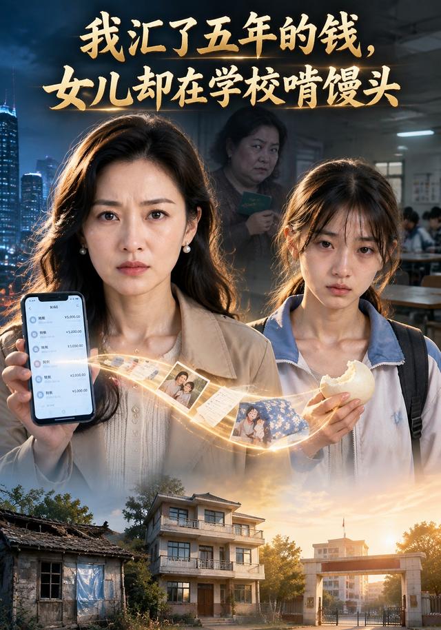 我汇了五年的钱，女儿却在学校啃馒头 cover