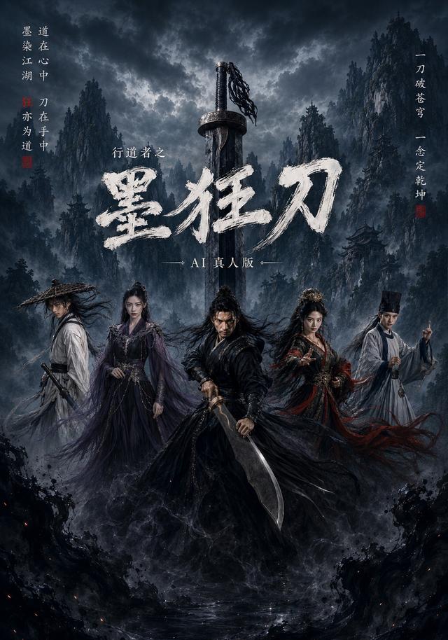 行道者之墨狂刀AI真人版 cover