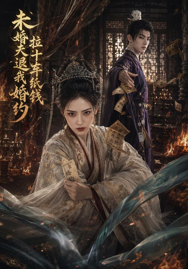 未婚夫拉十车纸钱退我婚约 cover
